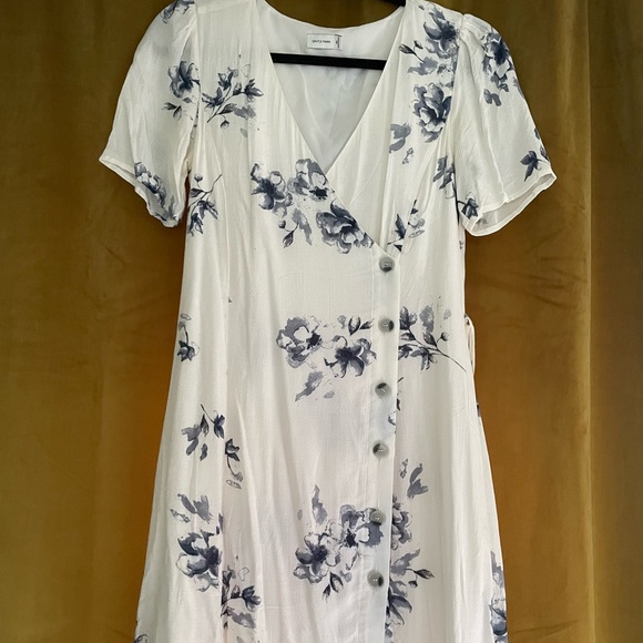 Gentle Fawn Rafaela Briar Rose cream wrap dress - xs - Picture 4 of 7